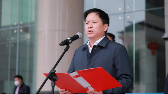 贺辉出席永州市融媒体中心挂牌及学习强国永州平台上线仪式